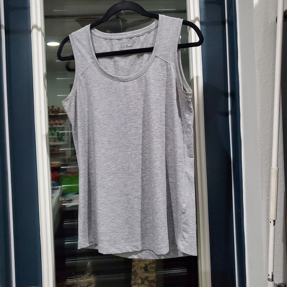LL BEAN MISSES Tank Top Size S Sporty Classic Tagless Neck L👀K - Picture 13 of 13